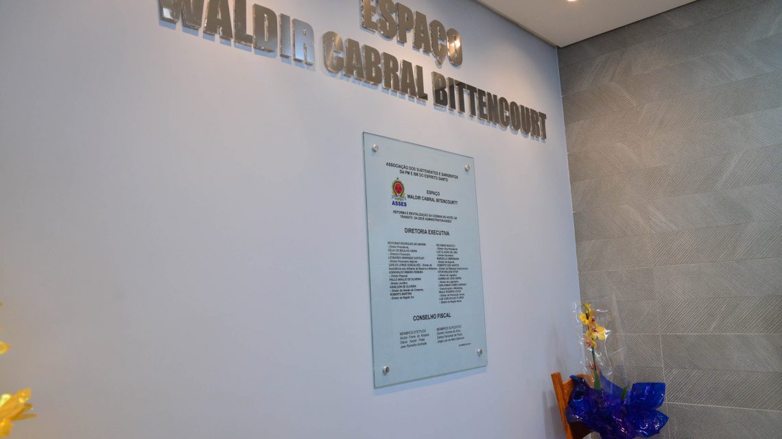 Espaço “Waldir Cabral Bittencourt” é inaugurado com presença de diversos associados do ES