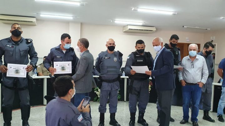 Presidente da ASSES participa da solenidade em comemoração aos 19 anos do 11º BPM em Barra de São Francisco
