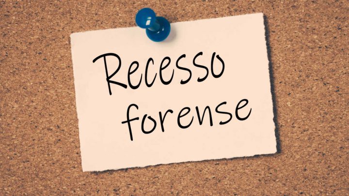 RECESSO FORENSE