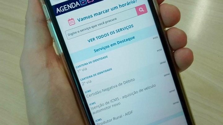 Portal permite solicitar agendamento presencial em órgãos estaduais